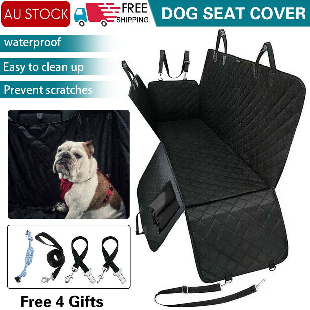 Premium Pet Car Seat Cover Hammock Nonslip Protector Mat Waterproof Cat Dog Back