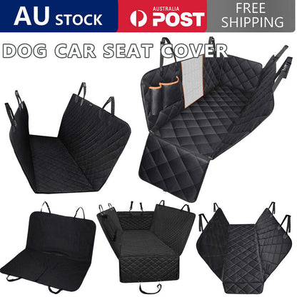 Premium Pet Car Seat Cover Hammock Nonslip Protector Mat Waterproof Cat Dog Back