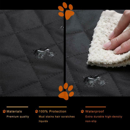 Premium Pet Car Seat Cover Hammock Nonslip Protector Mat Waterproof Cat Dog Back